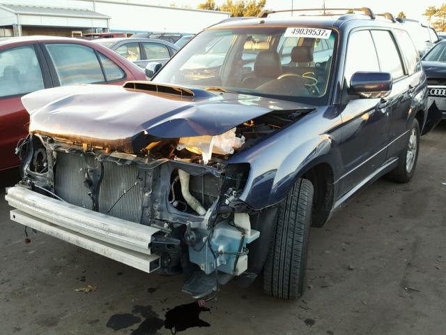 JF1SG69656H747821 - 2006 SUBARU FORESTER 2 BLUE photo 2