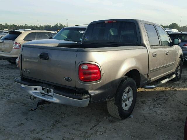 1FTRW07L92KA11348 - 2002 FORD F150 SUPER GRAY photo 4