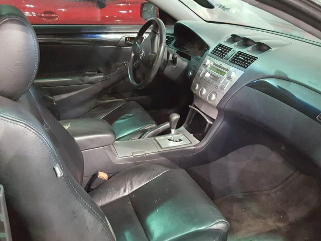 4T1CA38P24U006910 - 2004 TOYOTA CAMRY SOLA RED photo 5