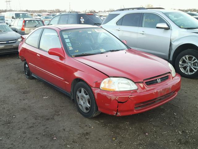 1HGEJ8245WL122640 - 1998 HONDA CIVIC EX 红色 照片 1