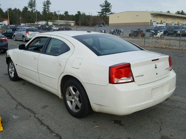 2B3CA3CV9AH229293 - 2010 DODGE CHARGER SX WHITE photo 3