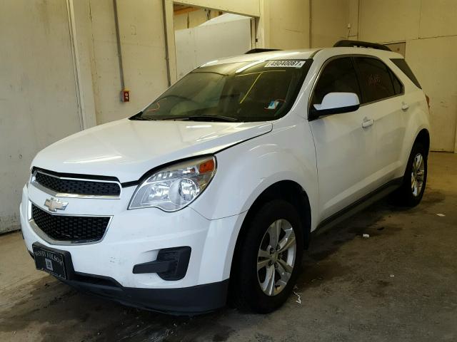 2GNALDEK3C1337307 - 2012 CHEVROLET EQUINOX LT WHITE photo 2