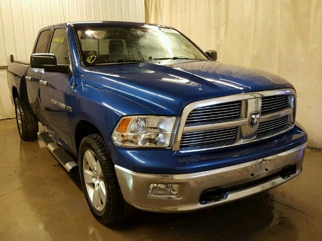 1D7RV1GT5BS558454 - 2011 DODGE RAM 1500 BLUE photo 1