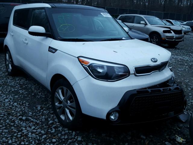 KNDJP3A51G7850796 - 2016 KIA SOUL + WHITE photo 1