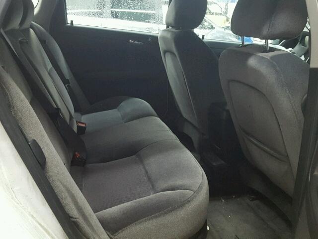 2G1WA5EK6A1168089 - 2010 CHEVROLET IMPALA LS WHITE photo 6