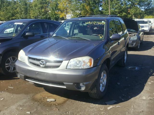 4F2YZ94115KM42085 - 2005 MAZDA TRIBUTE S GRAY photo 2