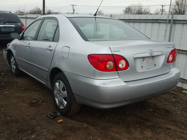 JTDBR32E770118730 - 2007 TOYOTA COROLLA CE SILVER photo 3