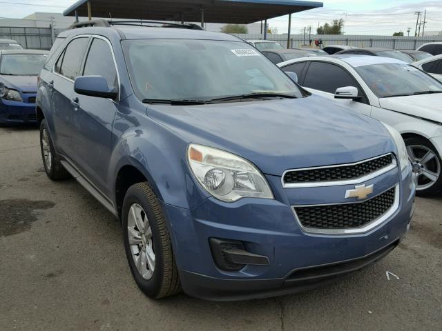 2CNFLEEC5B6316386 - 2011 CHEVROLET EQUINOX LT BLUE photo 1