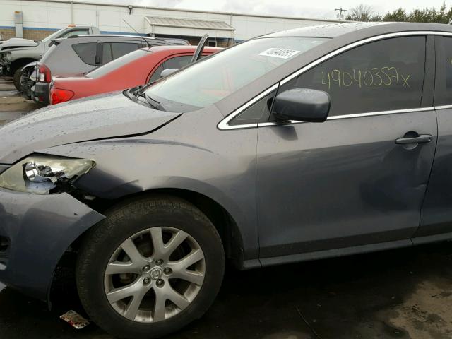 JM3ER29L370163635 - 2007 MAZDA CX-7 GRAY photo 9