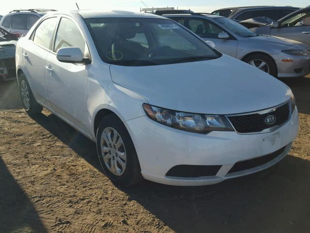 KNAFU4A23C5499015 - 2012 KIA FORTE EX WHITE photo 1