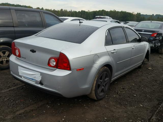 1G1ZB5E17BF251266 - 2011 CHEVROLET MALIBU LS ვერცხლისფერი ფოტო 4