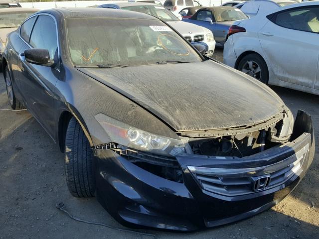 1HGCS2B86CA006343 - 2012 HONDA ACCORD EXL BLACK photo 1