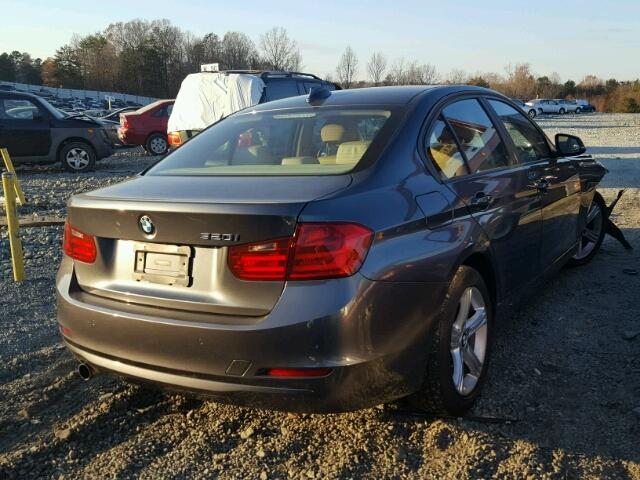 WBA3B1C50DK130310 - 2013 BMW 320 I GRAY photo 4