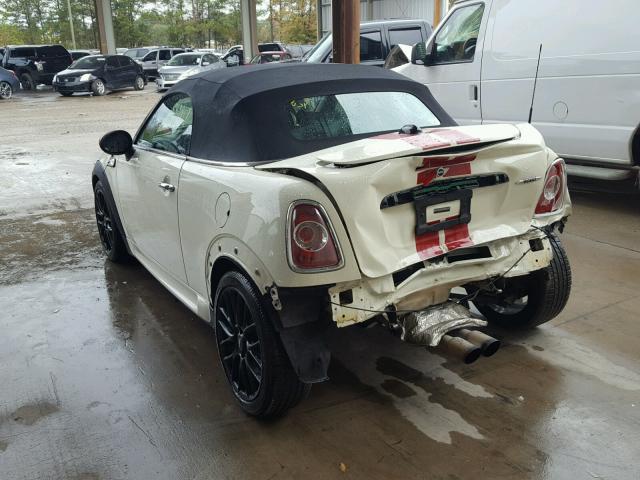 WMWSY5C58CT312640 - 2012 MINI COOPER ROA CREAM photo 3