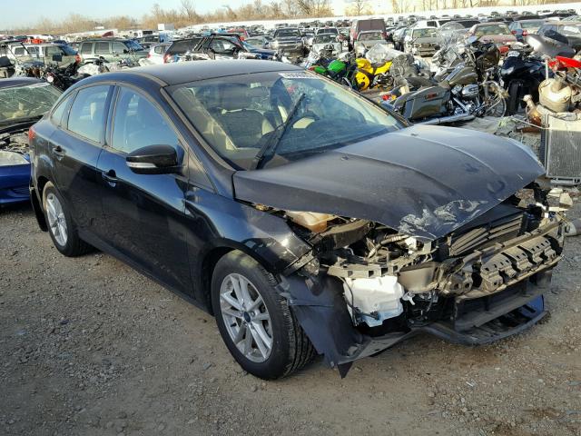 1FADP3F25GL398800 - 2016 FORD FOCUS SE BLACK photo 1