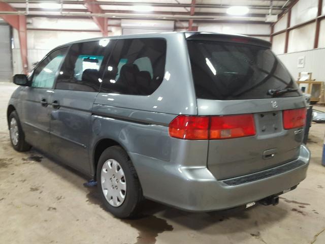 2HKRL1850YH575508 - 2000 HONDA ODYSSEY LX GRAY photo 3