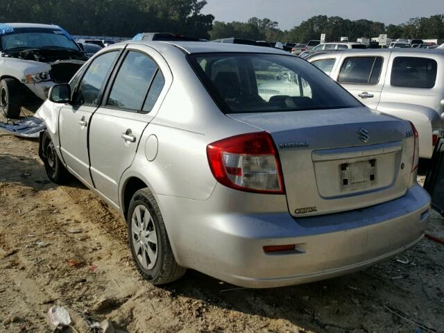 JS2YC412485103234 - 2008 SUZUKI SX4 SILVER photo 3