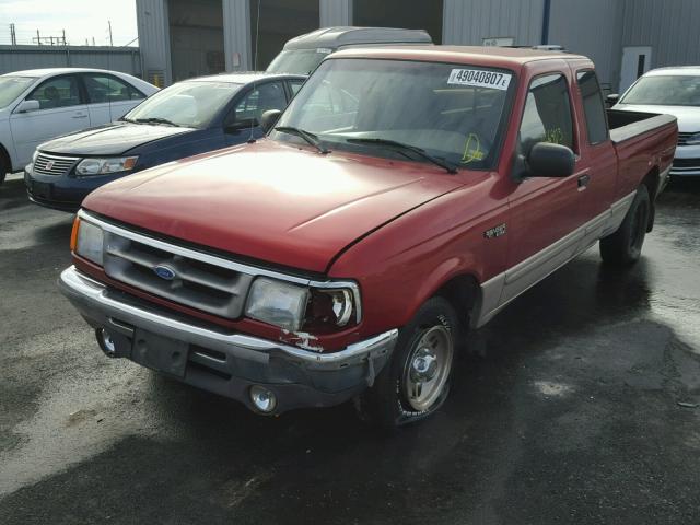 1FTCR14X5VPA14121 - 1997 FORD RANGER SUP TWO TONE photo 2