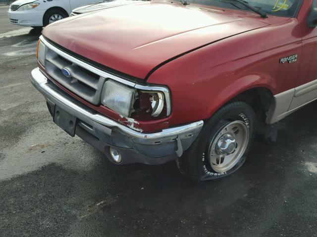 1FTCR14X5VPA14121 - 1997 FORD RANGER SUP TWO TONE photo 9
