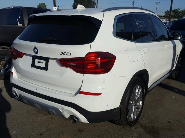 5UXTR9C51JLC76929 - 2018 BMW X3 XDRIVEM თეთრი ფოტო 4