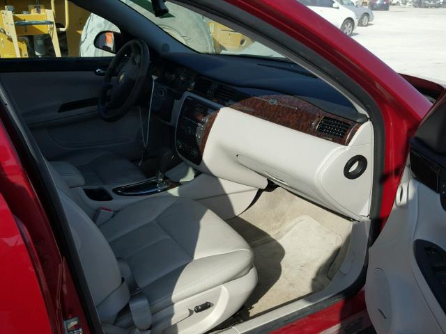 2G1WC5E34F1106717 - 2015 CHEVROLET IMPALA LIM RED photo 5