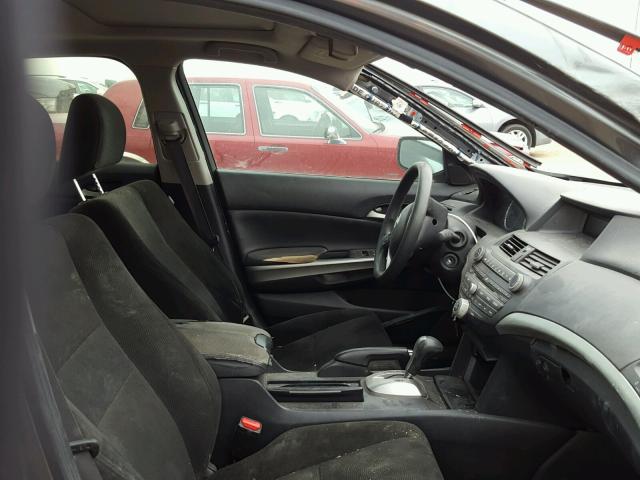 1HGCP36718A053750 - 2008 HONDA ACCORD EX GRAY photo 5