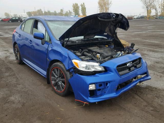 JF1VA1A67H9806569 - 2017 SUBARU WRX BLUE photo 1