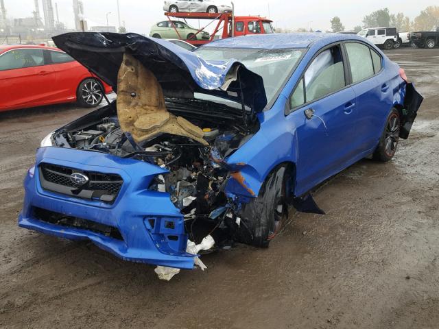 JF1VA1A67H9806569 - 2017 SUBARU WRX BLUE photo 2