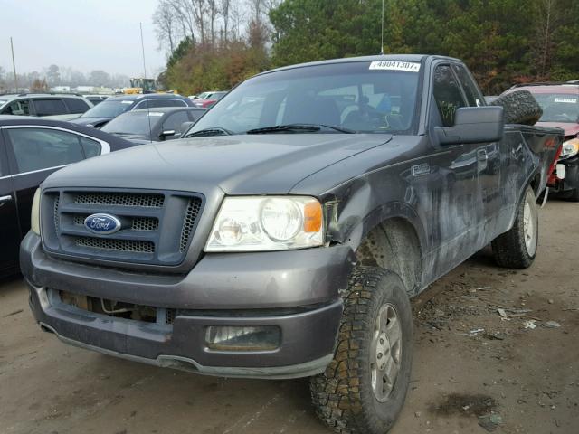 1FTRF145X4NC05786 - 2004 FORD F150 CHARCOAL photo 2