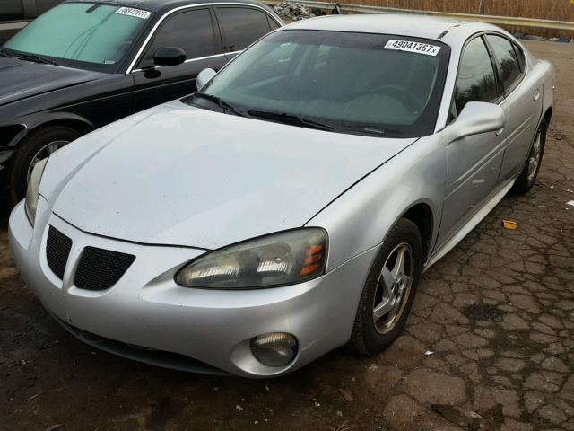 2G2WP522441111196 - 2004 PONTIAC GRAND PRIX SILVER photo 2