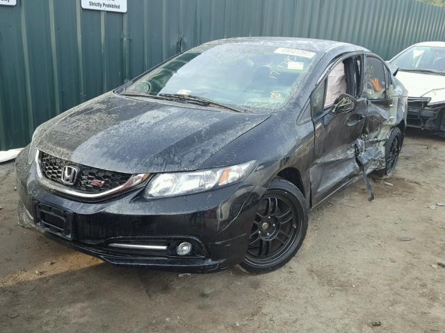 2HGFB6E54DH701705 - 2013 HONDA CIVIC SI BLACK photo 2