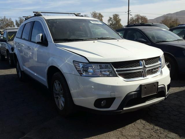 3C4PDCBG0GT127441 - 2016 DODGE JOURNEY SX WHITE photo 1