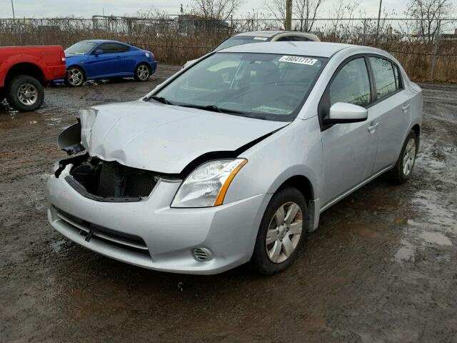 3N1AB6AP3CL651694 - 2012 NISSAN SENTRA 2.0 SILVER photo 2