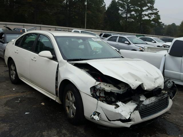 2G1WT57K791105408 - 2009 CHEVROLET IMPALA 1LT WHITE photo 1