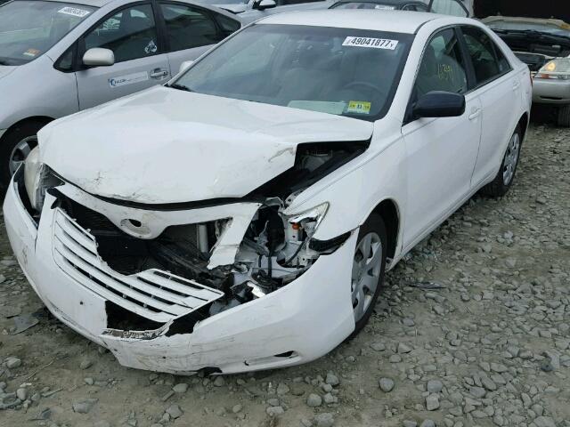 4T1BE46K69U862957 - 2009 TOYOTA CAMRY BASE WHITE photo 2