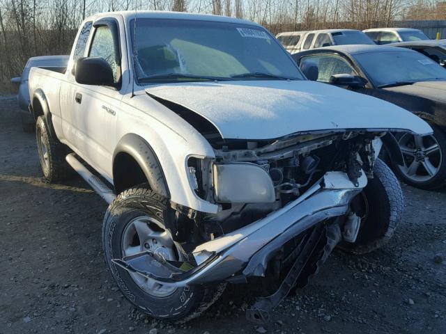 5TEWN72N14Z332922 - 2004 TOYOTA TACOMA XTR WHITE photo 1