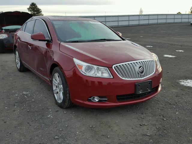 1G4GD5EG4AF312824 - 2010 BUICK LACROSSE C MAROON photo 1