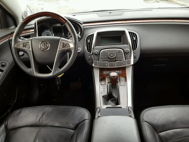 1G4GD5EG4AF312824 - 2010 BUICK LACROSSE C MAROON photo 9