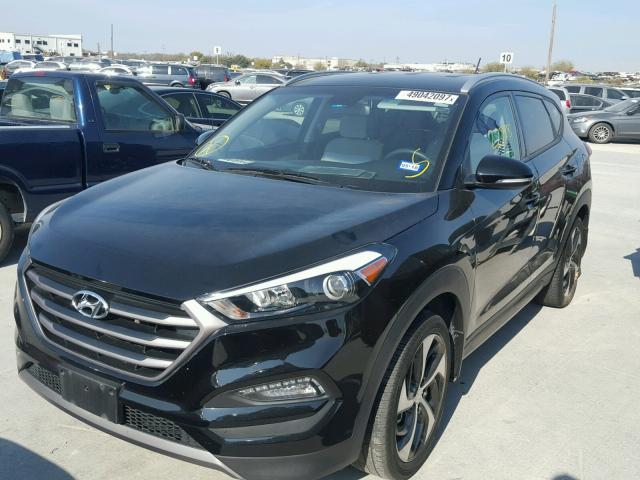 KM8J33A2XGU216286 - 2016 HYUNDAI TUCSON LIM BLACK photo 2