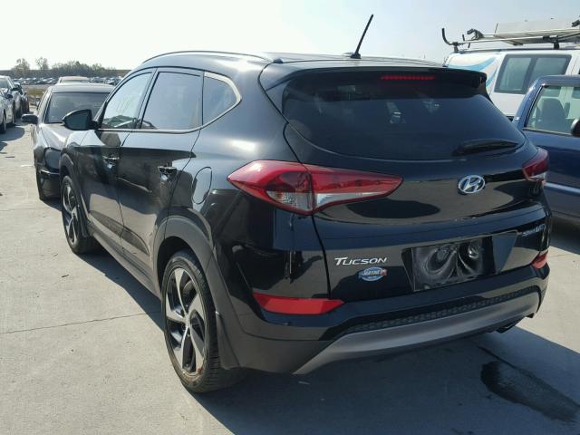 KM8J33A2XGU216286 - 2016 HYUNDAI TUCSON LIM BLACK photo 3