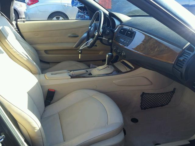 4USBU33577LW72615 - 2007 BMW Z4 3.0 GREEN photo 5
