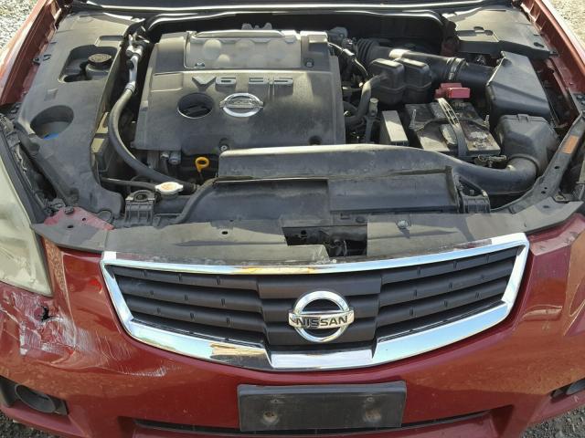 1N4BA41E58C836314 - 2008 NISSAN MAXIMA SE RED photo 7