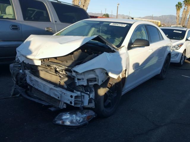 1G1ZA5E03CF121707 - 2012 CHEVROLET MALIBU LS თეთრი ფოტო 2