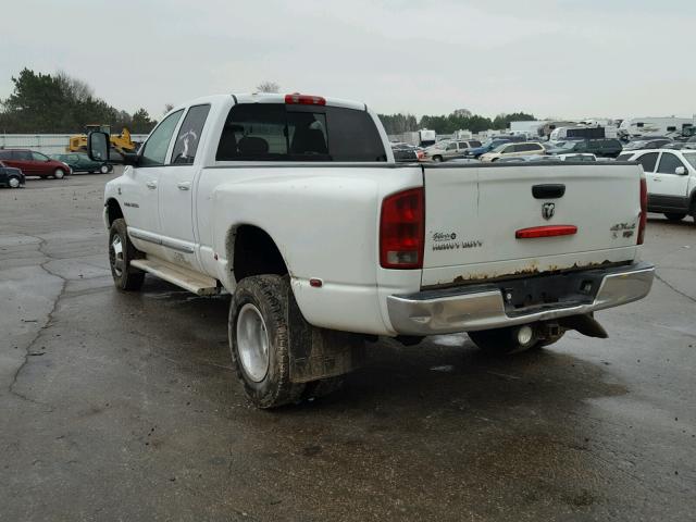 3D7MX48C76G119788 - 2006 DODGE RAM 3500 S WHITE photo 3