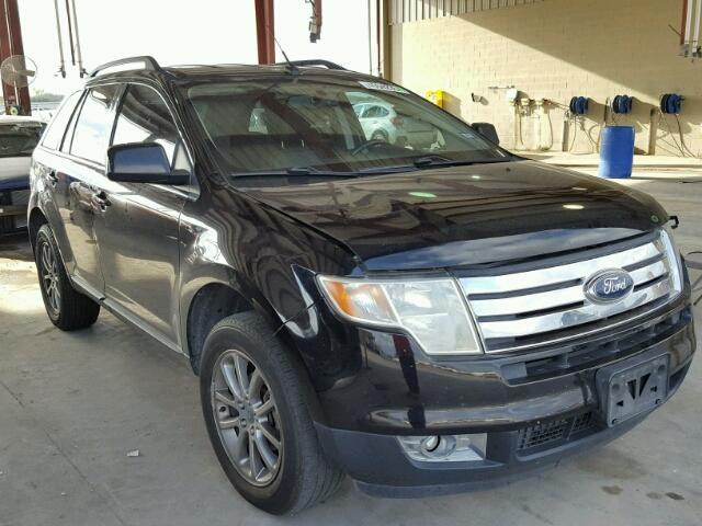 2FMDK38C98BA21821 - 2008 FORD EDGE SEL BLACK photo 1