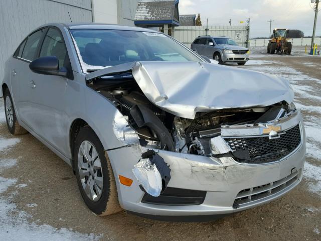 1G1PA5SH6D7258475 - 2013 CHEVROLET CRUZE LS SILVER photo 1