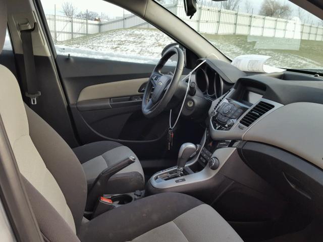 1G1PA5SH6D7258475 - 2013 CHEVROLET CRUZE LS SILVER photo 5