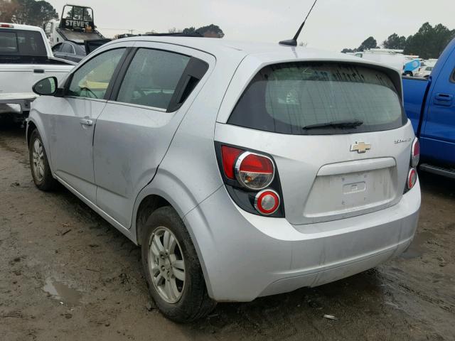 1G1JC6SG4D4231810 - 2013 CHEVROLET SONIC LT SILVER photo 3