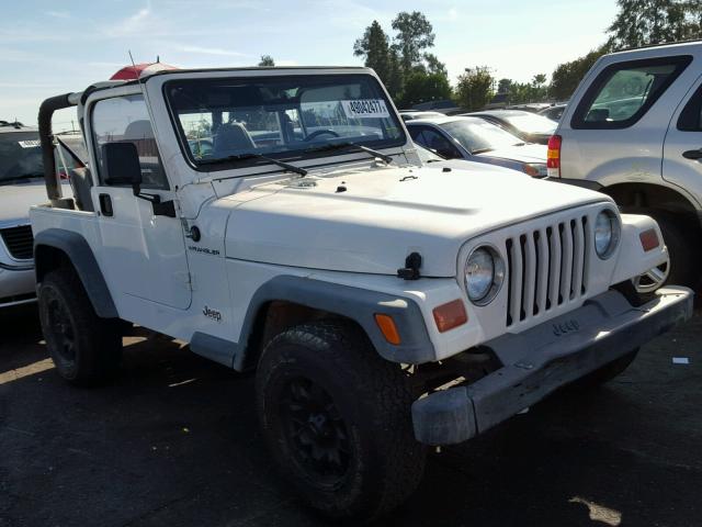 1J4FY29P1VP402620 - 1997 JEEP WRANGLER / WHITE photo 1