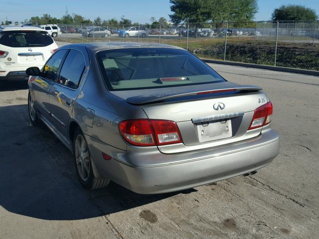 JNKDA31A54T206991 - 2004 INFINITI I35 BLUE photo 3